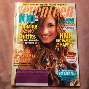 COPY - Seventeen Magazine February 2012 Demi Lovato